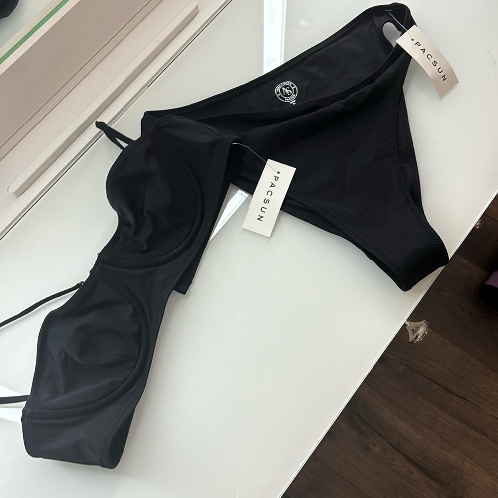 Pacsun Black bathing suit